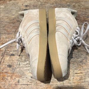 Adidas Beige Gazelle Sneakers size 7.5